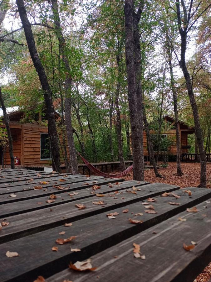 Cabanas Huilipan Лас Транкас Экстерьер фото