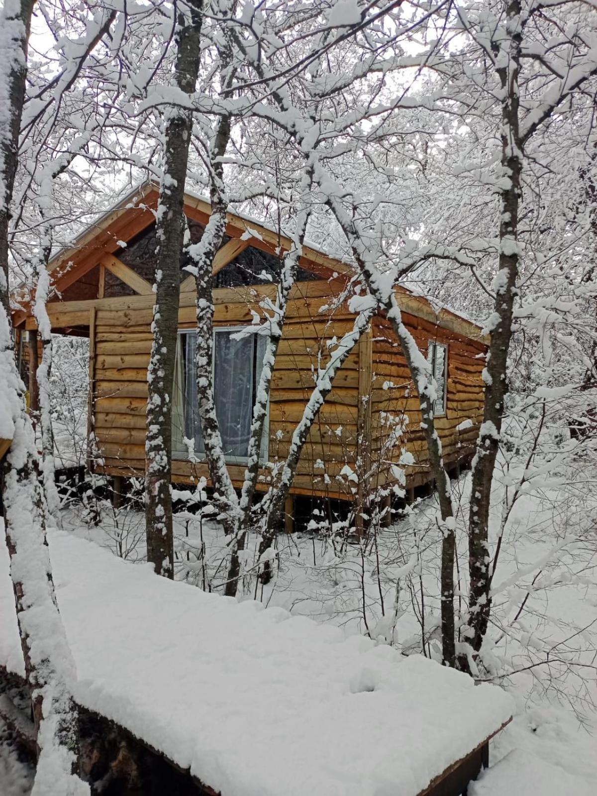 Cabanas Huilipan Лас Транкас Экстерьер фото